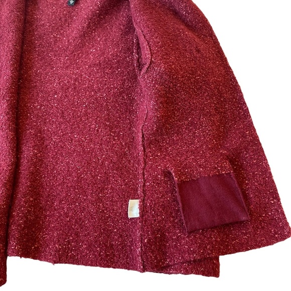 Eileen Fisher Button Front Cardigan Sweater Sz M Alpaca Wool Silk Nylon - Picture 3 of 15